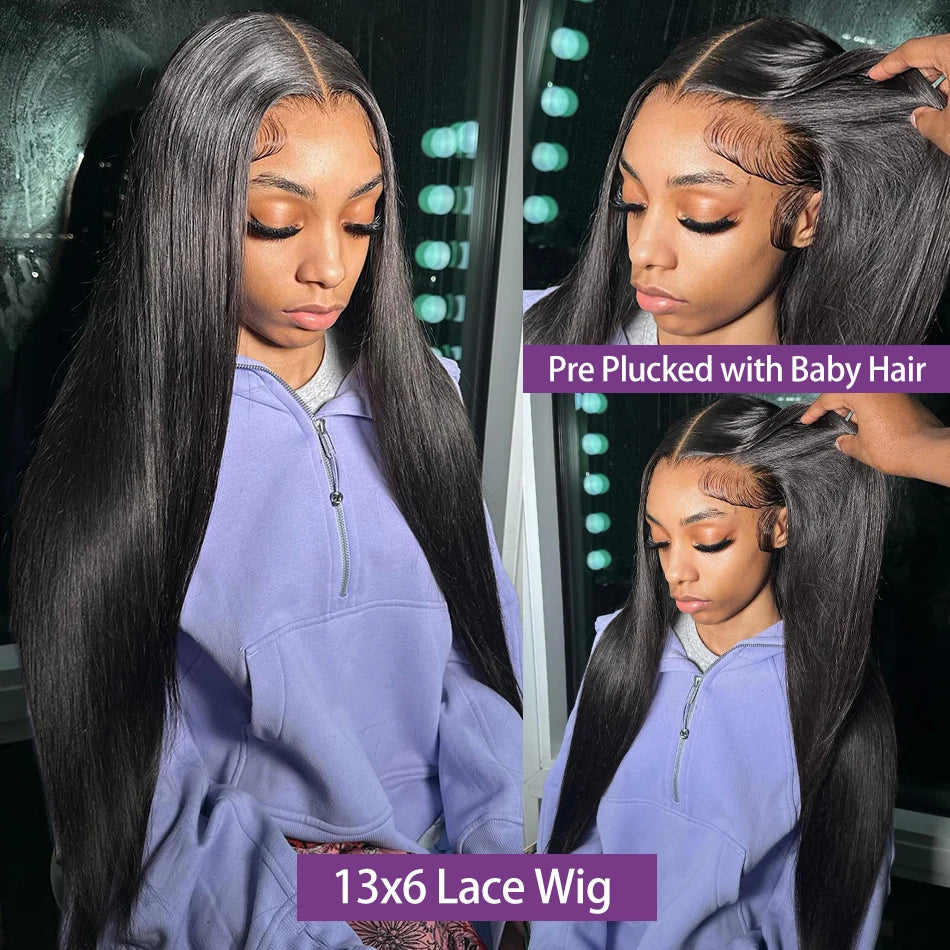 Lace Front Wigs Human Hair Ready To Wear 360 Full Lace Frontal 5x5