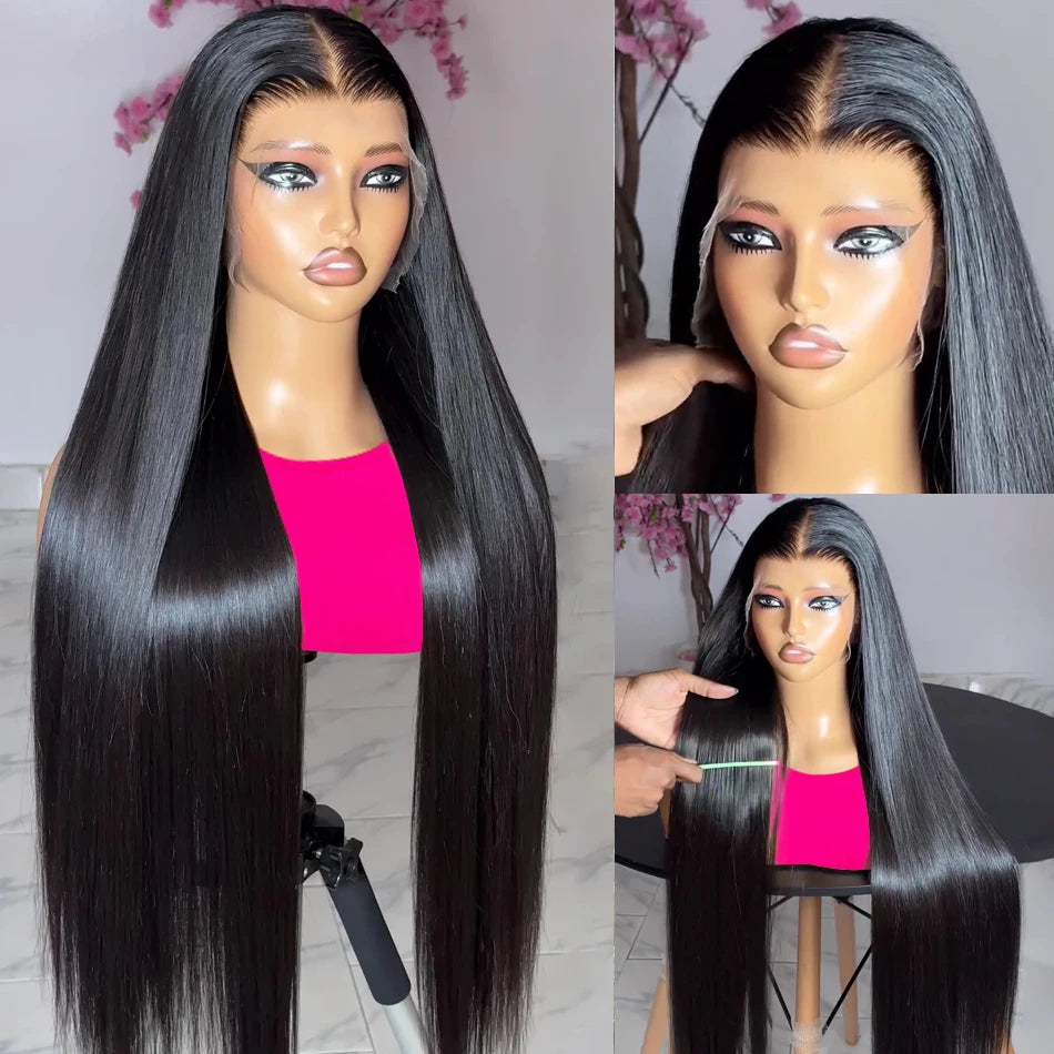 Lace Front Wigs Human Hair Ready To Wear 360 Full Lace Frontal 5x5